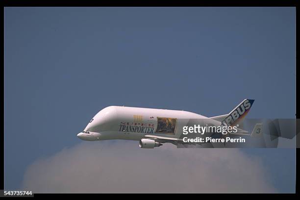 The A300-600 ST aircraft better known as the Beluga.