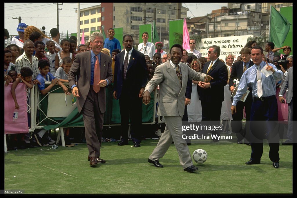 Official Visit of Bill Clinton to Brazil