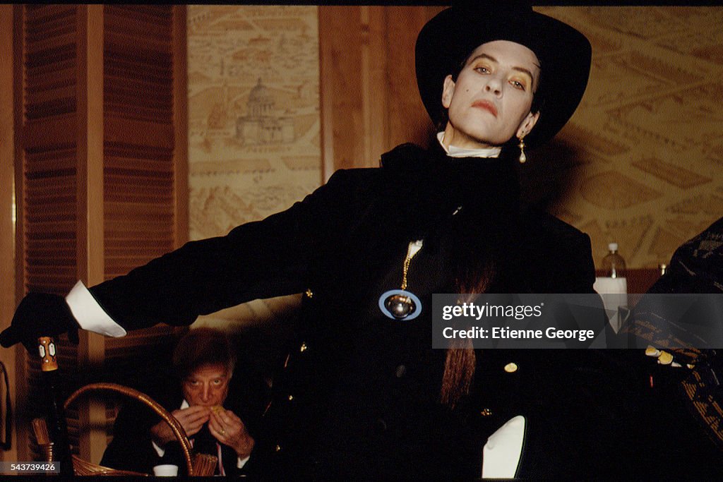 On the set of Prêt-à-Porter