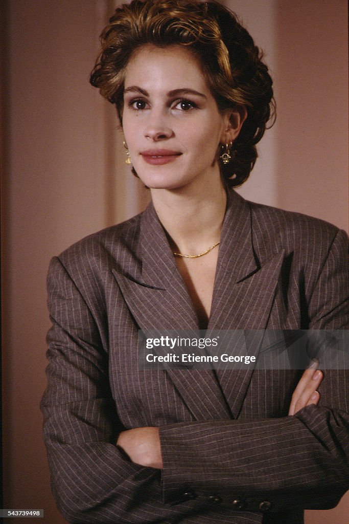 On the set of Prêt-à-Porter