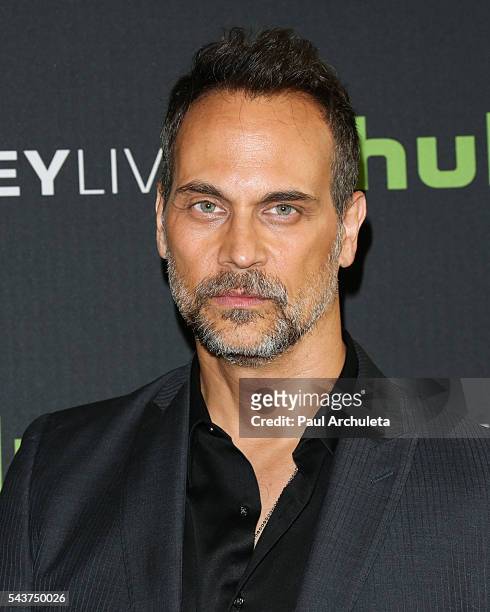 Actor Todd Stashwick attends PaleyLive LA's screening of "12 Monkeys" at The Paley Center for Media on June 29, 2016 in Beverly Hills, California.