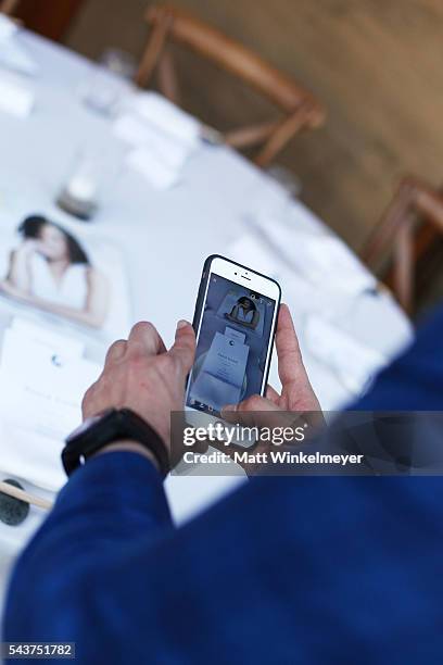 General view of atmosphere at the Jetsmarter and Tanqueray celebrate Paula Patton Haute Living Cover at Nobu Malibu on June 29, 2016 in Malibu,...