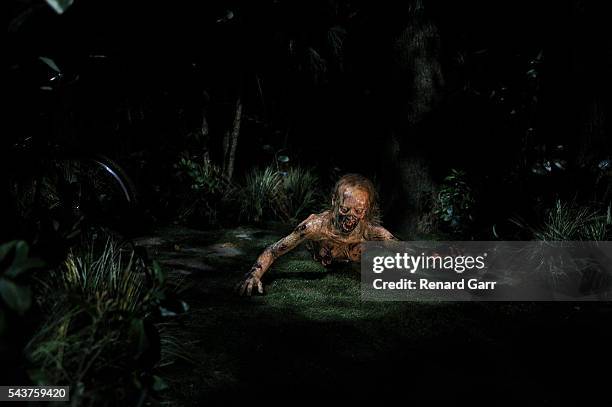 Don't Open, Dead Inside The Walking Dead Permanent Daytime Attraction at Universal Studios Hollywood on June 28, 2016 in Universal City, California.