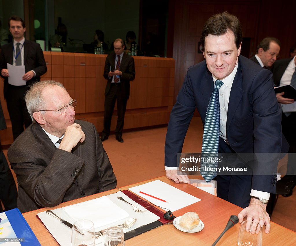 EU EcoFin council ministers