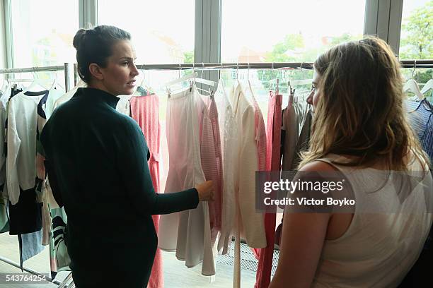 General view of the atmosphere at the Perret Schaad show during the Mercedes-Benz Fashion Week Berlin Spring/Summer 2017 at Stage at me Collectors...