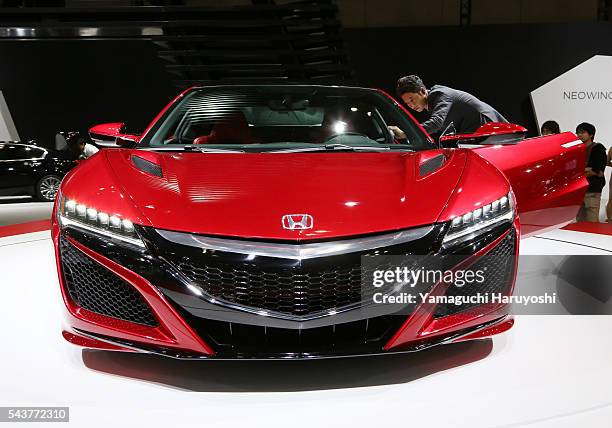 The new DAIHATSU NORIORI car during the 44th Tokyo Motor Show 2015 in Tokyo