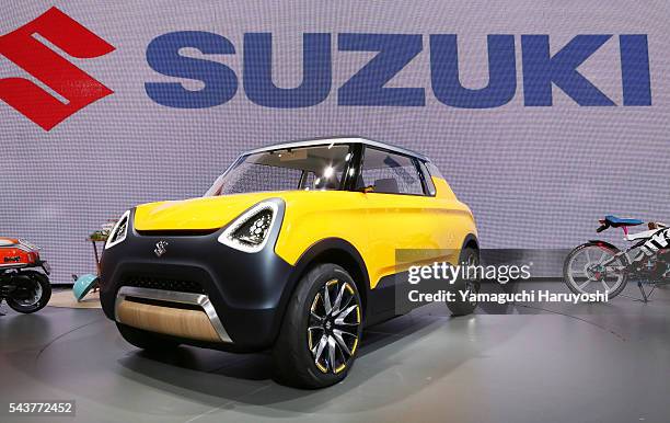 The new DAIHATSU NORIORI car during the 44th Tokyo Motor Show 2015 in Tokyo