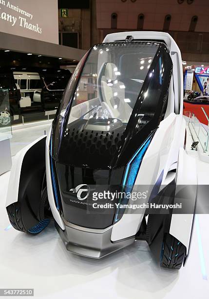The new DAIHATSU NORIORI car during the 44th Tokyo Motor Show 2015 in Tokyo