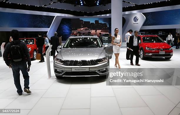 The new DAIHATSU NORIORI car during the 44th Tokyo Motor Show 2015 in Tokyo