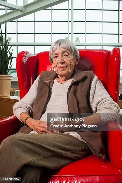 Portrait of author Ursula Le Guin at Wordstock Literary Festival in Portland, Oregon, USA on 9th October 2011.