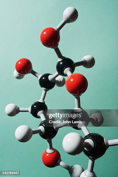 glucose molecule model - glucose molecule stock pictures, royalty-free photos & images