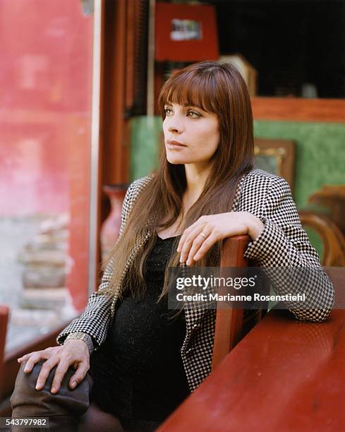 French actress Marie Trintignant.