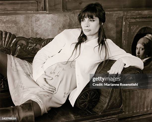 French actress Marie Trintignant.