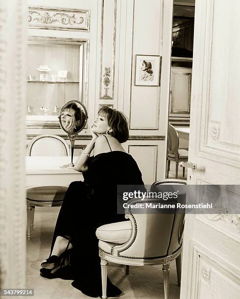 Italian actress Claudia Cardinale, and ambassador for Van Cleef and Arpels.