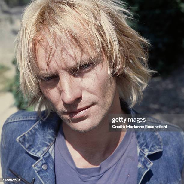 British singer and actor Sting .