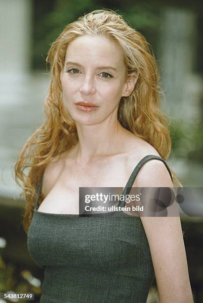 Die Film- und Fernsehschauspielerin Anna Thomson. Aufgenommen August 1998.