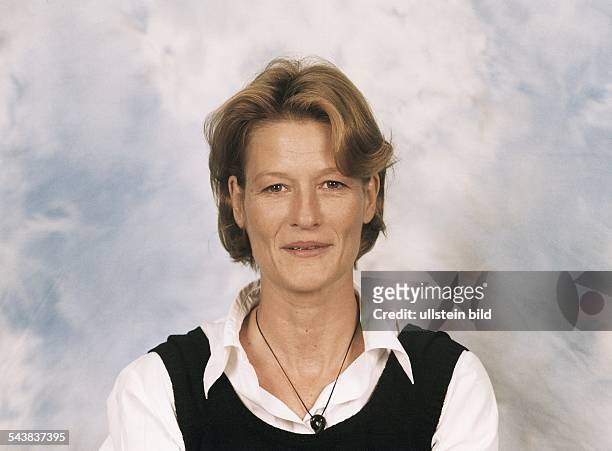 Die Schauspielerin Suzanne von Borsody. Aufgenommen September 1999.