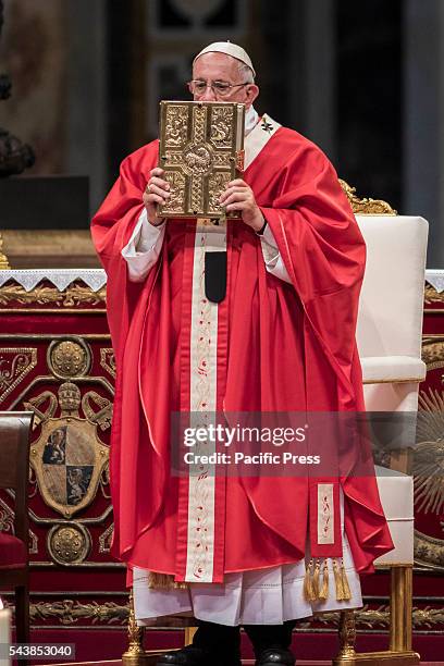 206 Pope Francis Celebrates A Mass For The Solemnity Of St Peter And St