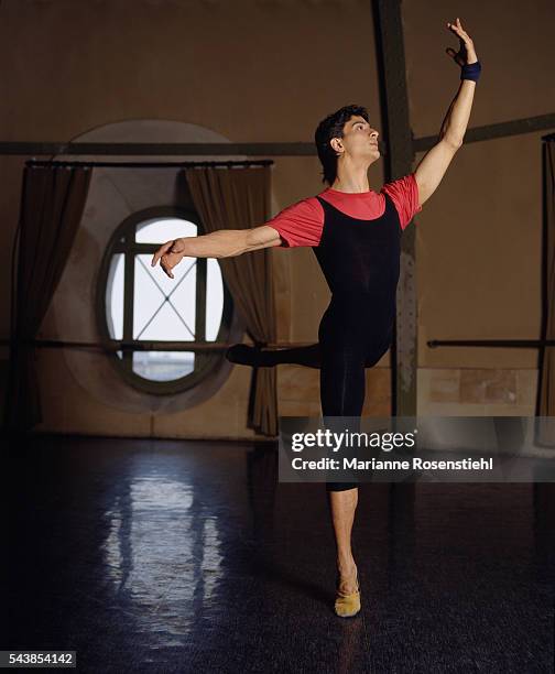 French 'Premier Danseur' Kader Belarbi, at the Opéra de Paris.