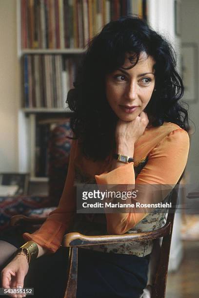 French Writer and Actress Yasmina Reza