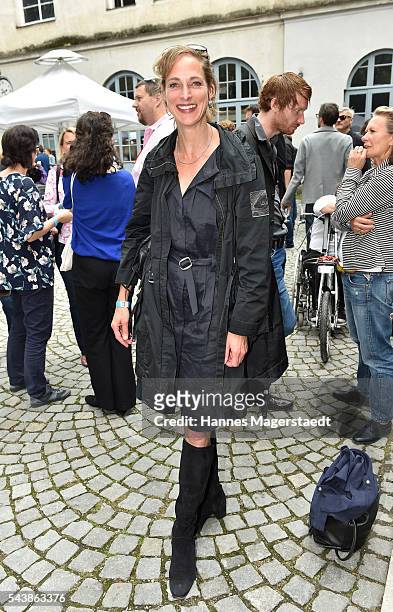 Sophie von Kessel attends the FFF reception during the Munich Film Festival 2016 at Praterinsel on June 30, 2016 in Munich, Germany.