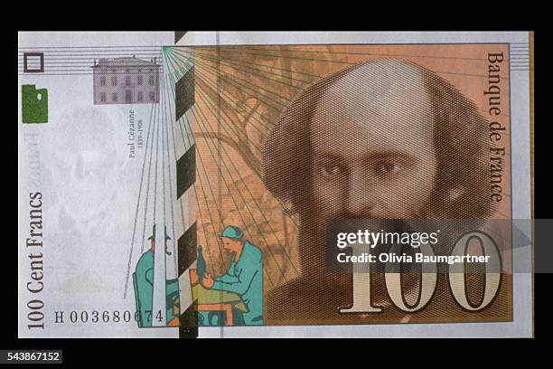 Frans Note 53 100 Franc Bank Stock Photos, High-Res Pictures, and Images - Getty ...