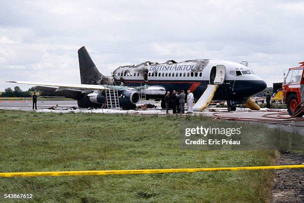 On August 22, 1985 a British Airtours Boeing 737-200 reported problems during takeoff, the failure of which led to a punctured fuel tank and a fire...