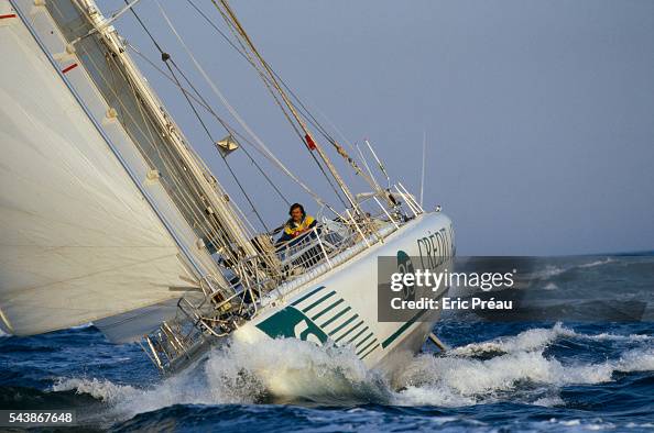 French Skipper Philippe Jeantot Wins Round the World Solo Yacht Race French Skipper Philippe Jeantot Wins Round the World Solo Yacht Race