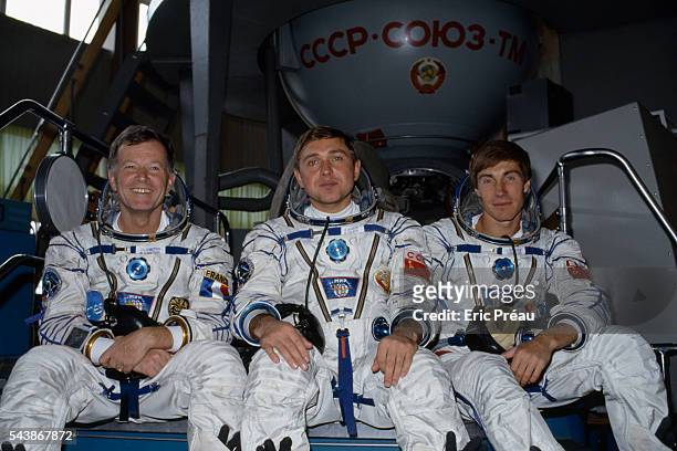 French astronaut Jean-Loup Chrétien will make his second space flight as a research-cosmonaut on board Soyuz TM-7, which will be launched on November...