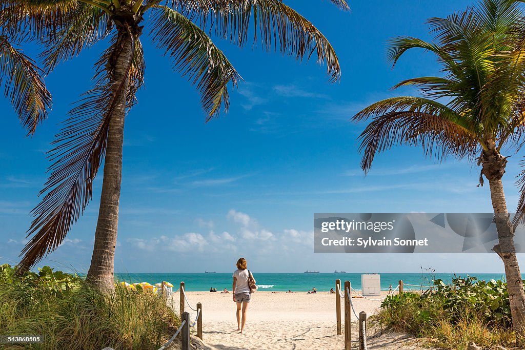 Miami, beach of South Beach