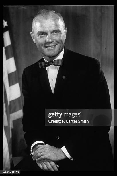 ASTRONAUT, JOHN GLENN IN 1962