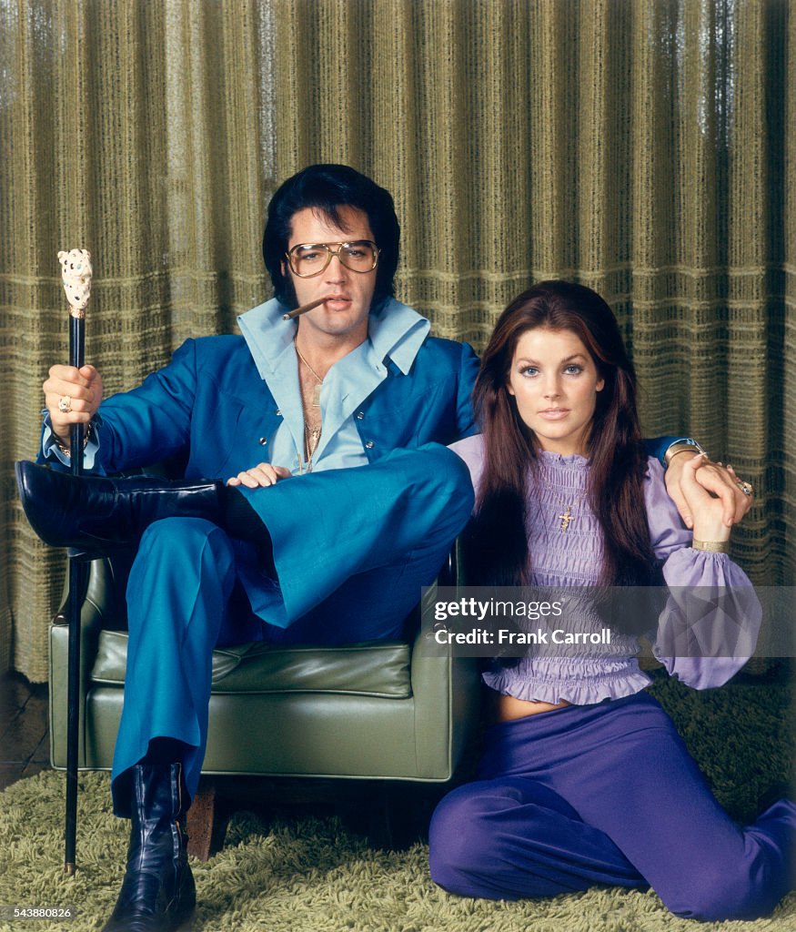 Elvis Presley and Priscilla