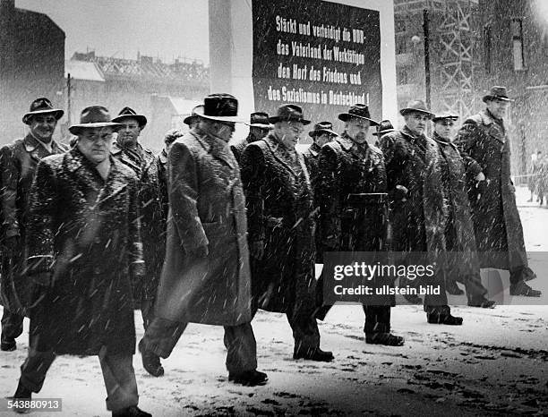 Ulbricht, Walter - Politician, KPD, SED , GDR*17.04.1894-+General Secretary of the Socialist Unity Party - ca. 1960- Photographer: Erich Engel-...