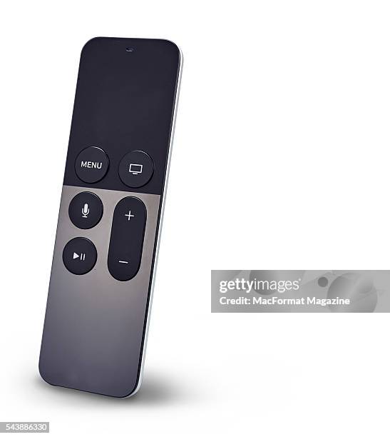 An Apple TV remote control, taken on November 4, 2015.