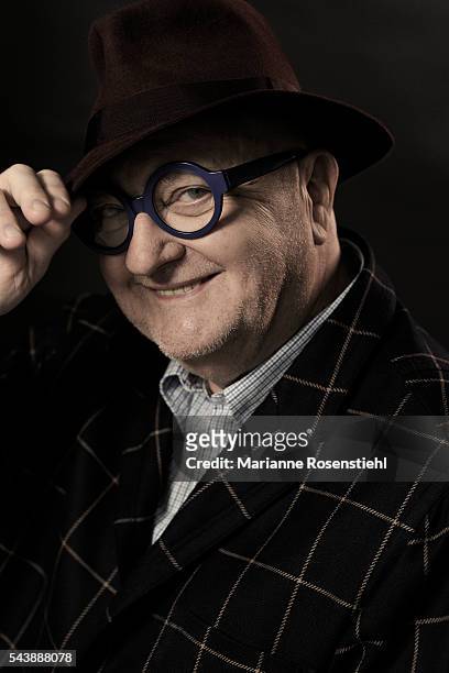 French food critic, TV and radio host Jean Pierre Coffe.