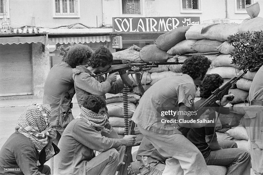 Palestinian Combatants in Beirut