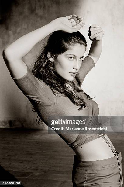 French actress and model Laetitia Casta.