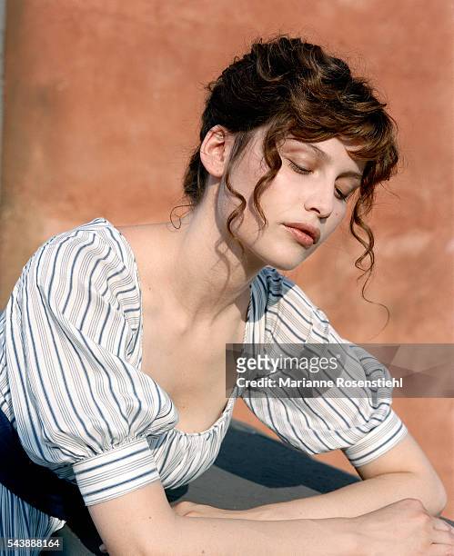 French model and actress Laetitia Casta.