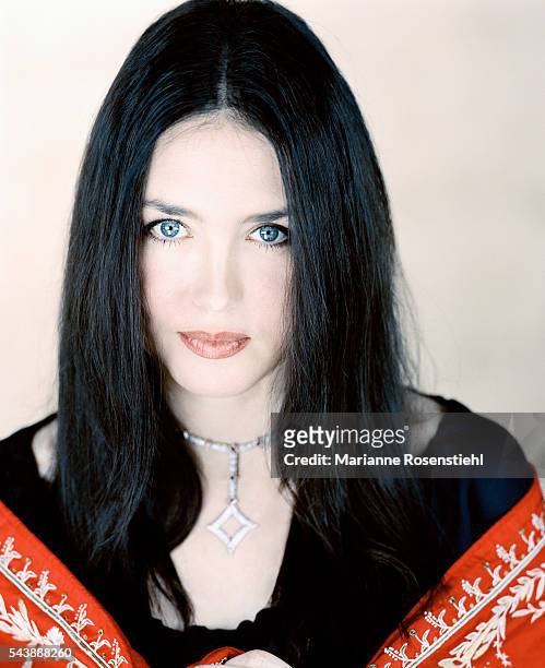French actress Isabelle Adjani, 8th October 2000.