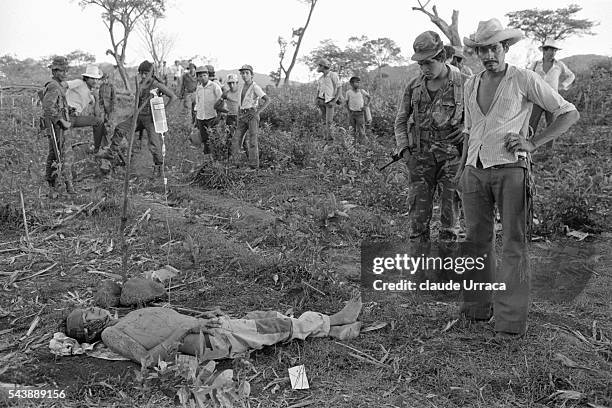 Fighter injured during a military operation near San Miguel.