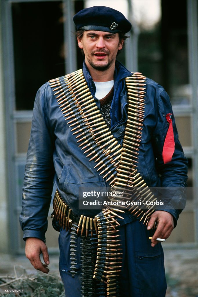 Member of Serbian Militia "Arkan's Tigers"