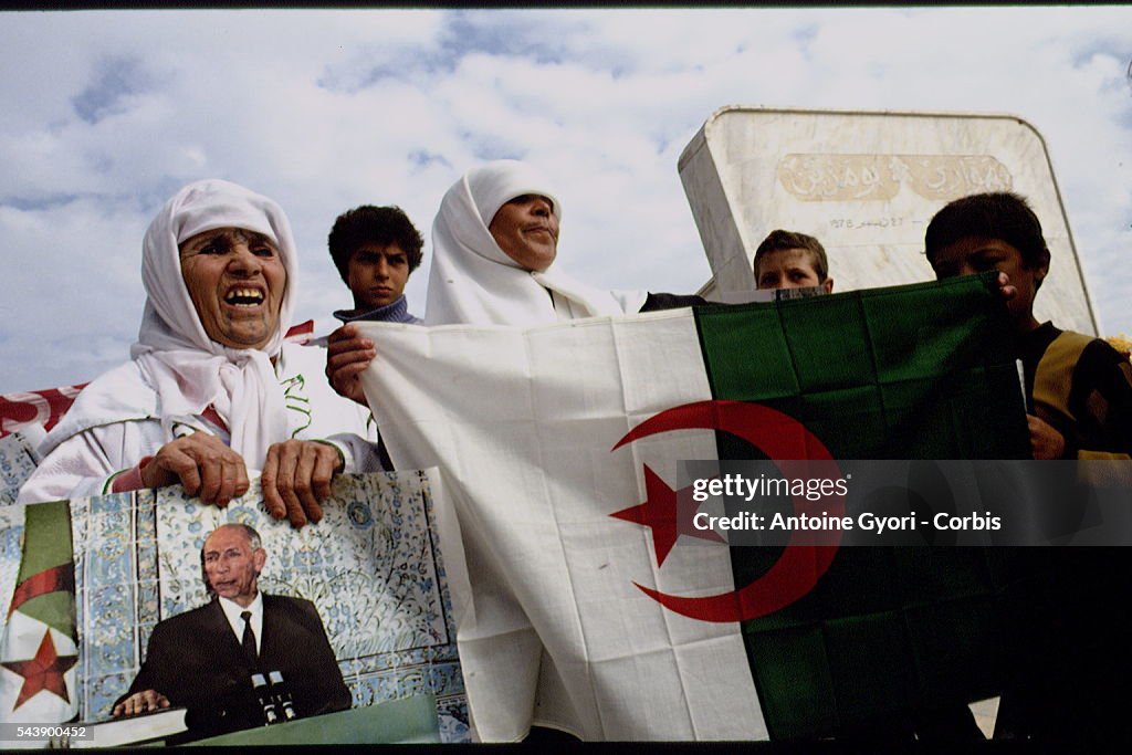 Celebration of All Souls' Day in Algiers