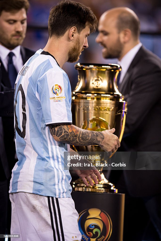 Argentina v Chile: Championship - Copa America Centenario