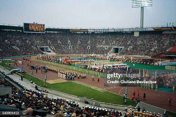 Opening Ceremony of the 1980 Summer Olympic Games.