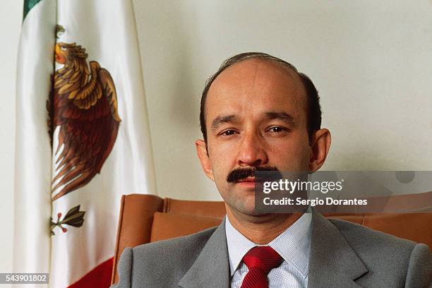 Mexican Secretary of State for Budget Carlos Salinas is Candidate for Presidential Election