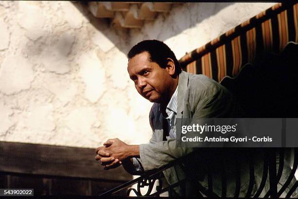 JEAN CLAUDE DUVALIER AT HOME, NEAR NICE