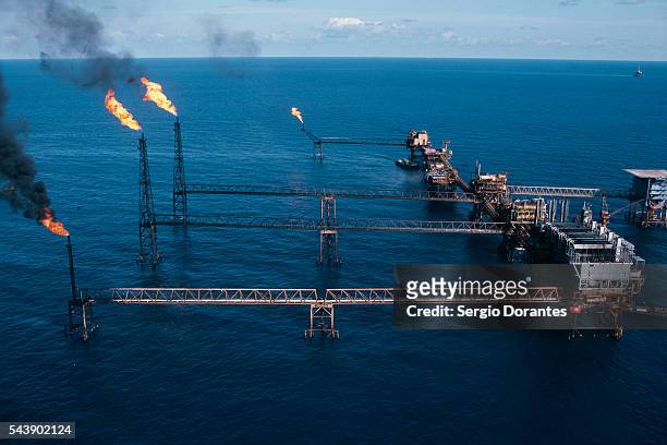 Oil Fields at Campeche