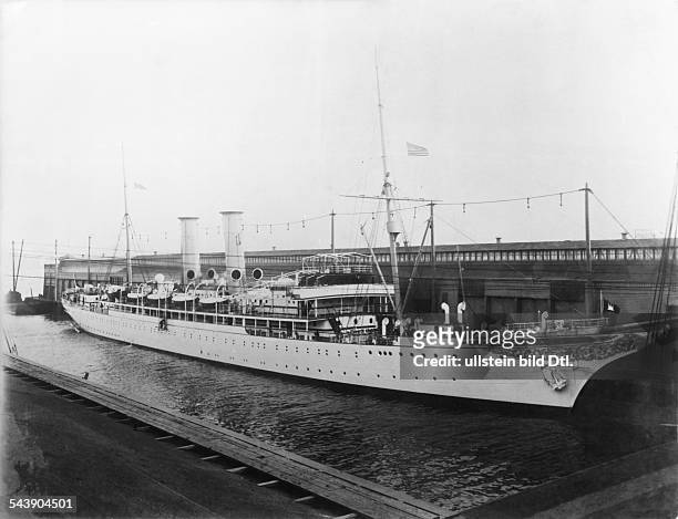 Das Schiff "Prinzessin Viktoria Luise" der Hapag-Lloyd- 1901