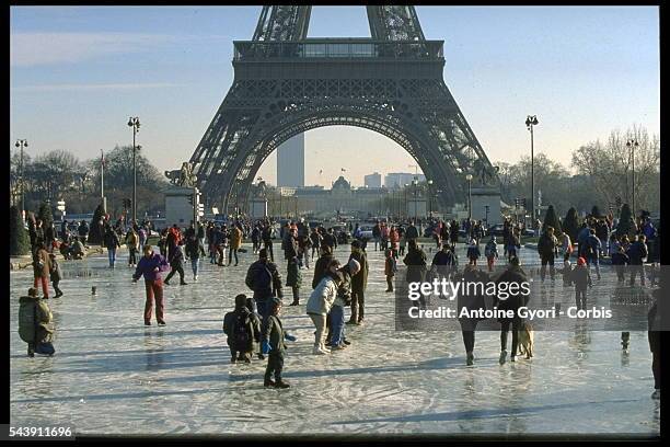 A COLD SPELL DESCENDS OVER PARIS