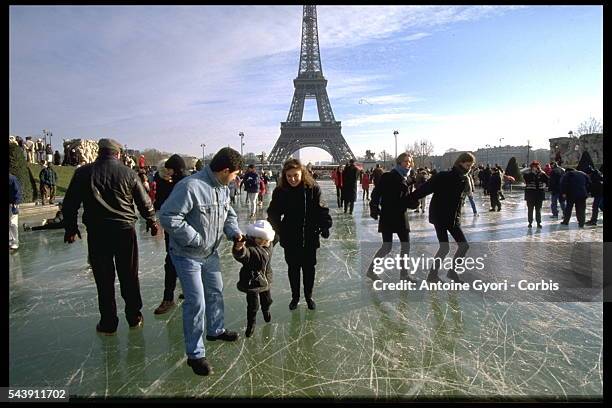 A COLD SPELL DESCENDS OVER PARIS